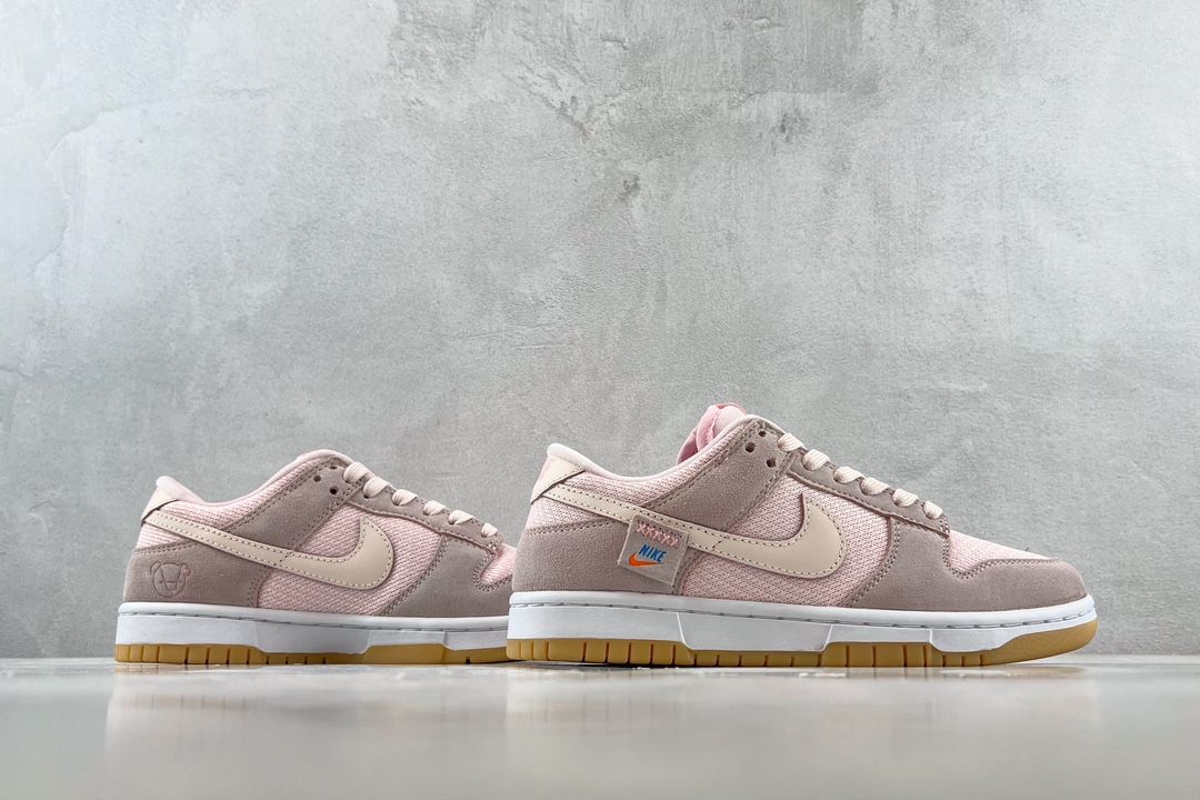 280 Nike Dunk Low teddy bear 玩具熊粉色 DZ5318-640