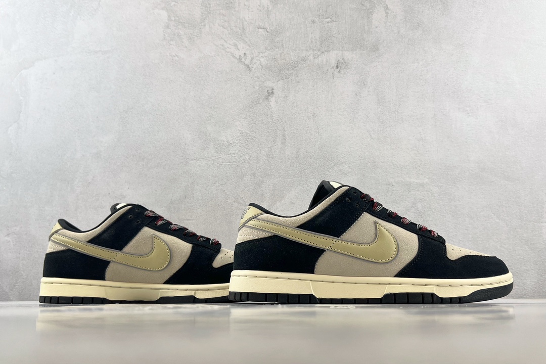 Nike Dunk Low ”Black Suede”黑白色 DV3054-001