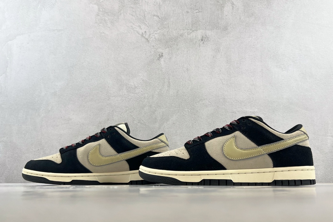 Nike Dunk Low ”Black Suede”黑白色 DV3054-001