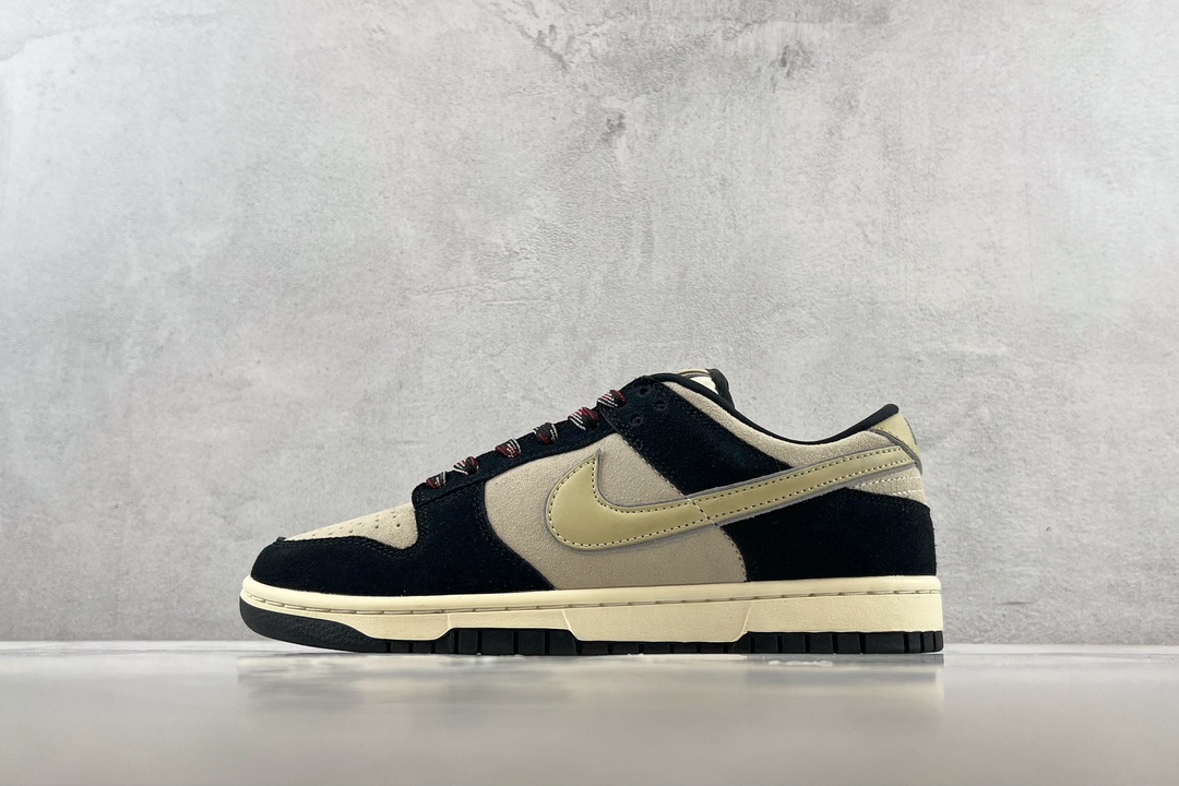 Nike Dunk Low ”Black Suede”黑白色 DV3054-001