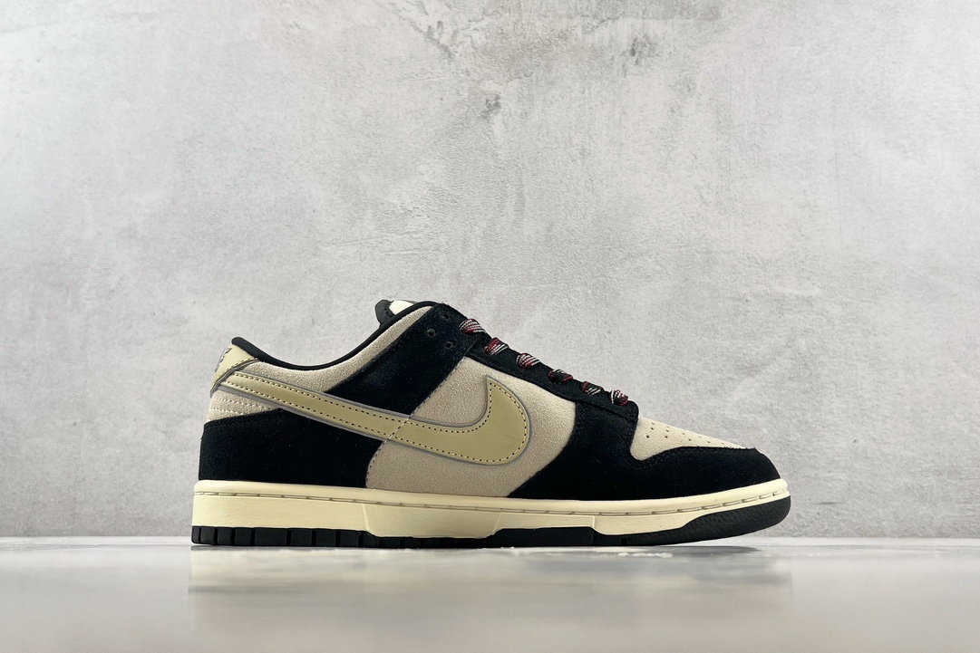 Nike Dunk Low ”Black Suede”黑白色 DV3054-001