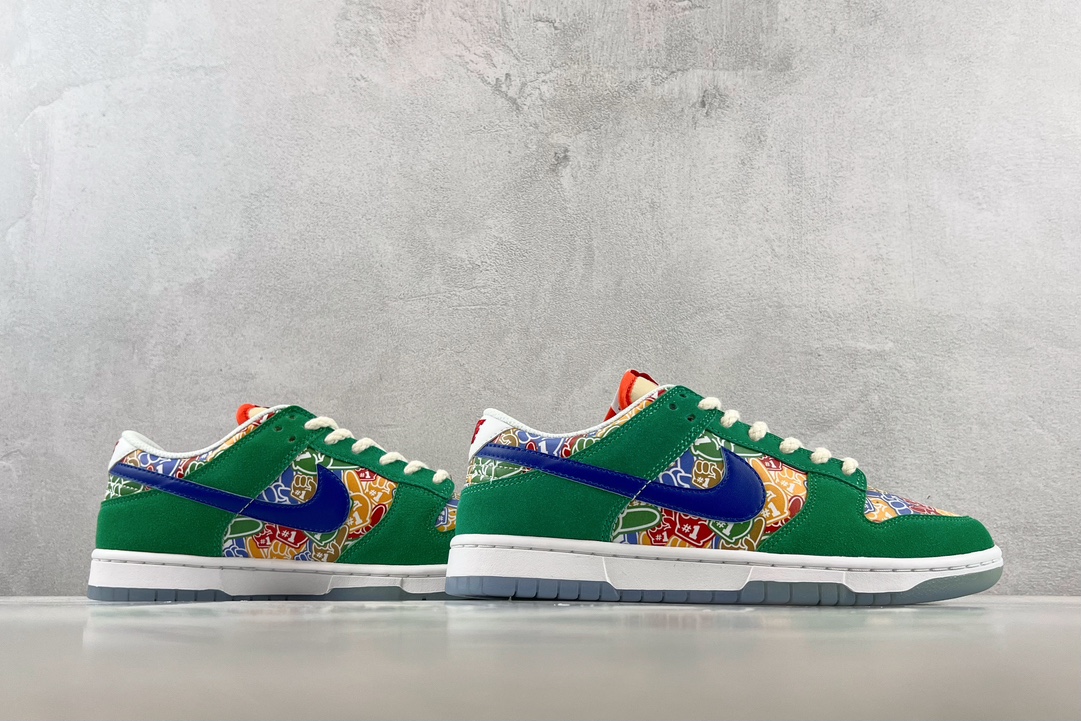 Nike Dunk Low Foam Finger 手指满印 绿色 DZ5184-300