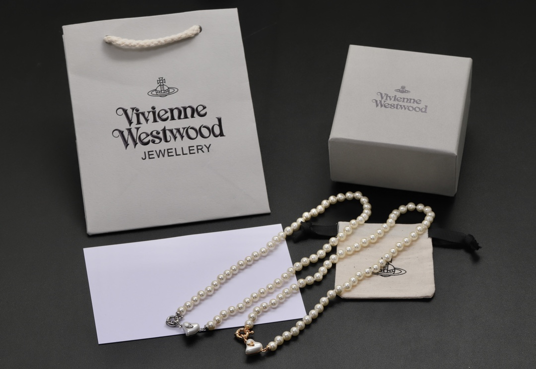 Vivienne Westwood 新品上架西太后心形珍珠项链