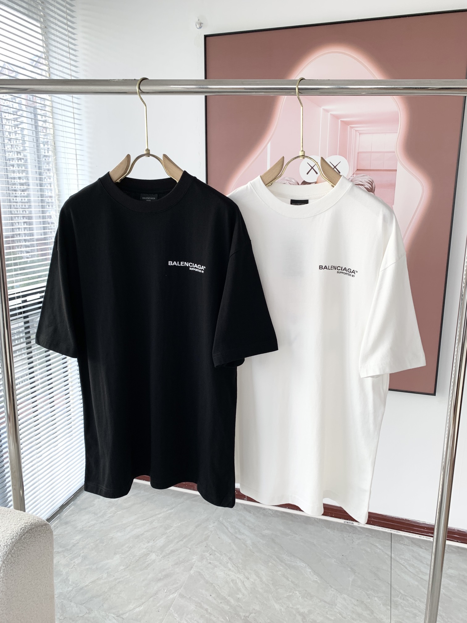 발렌시아가 여성 반팔 88687 Balenciaga T Shirt