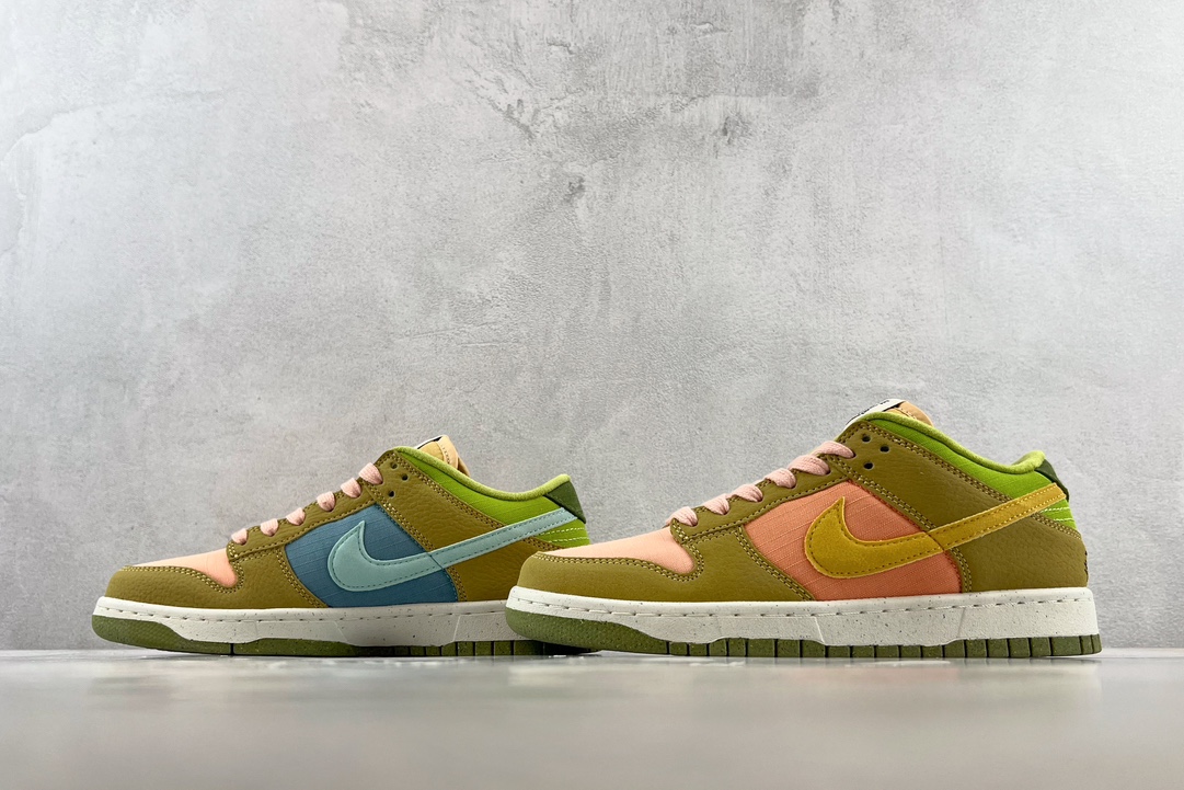 Nike Dunk Low Retro SE NN ”Sun Club” 绿粉 DM0583-800