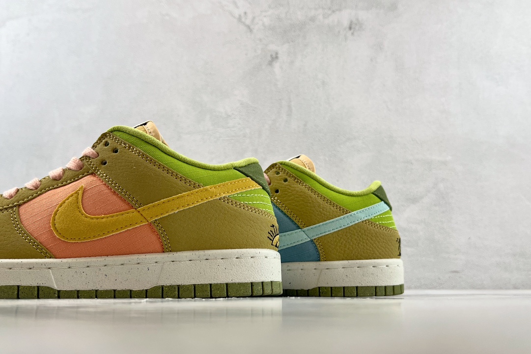 Nike Dunk Low Retro SE NN ”Sun Club” 绿粉 DM0583-800