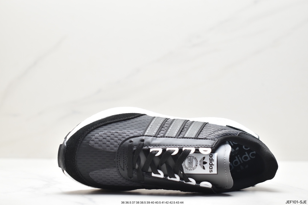 adidas Racing E5 Boost Prototype Speed ??Lightweight Retro Series All-match Breathable Sports Running Shoes IF0421