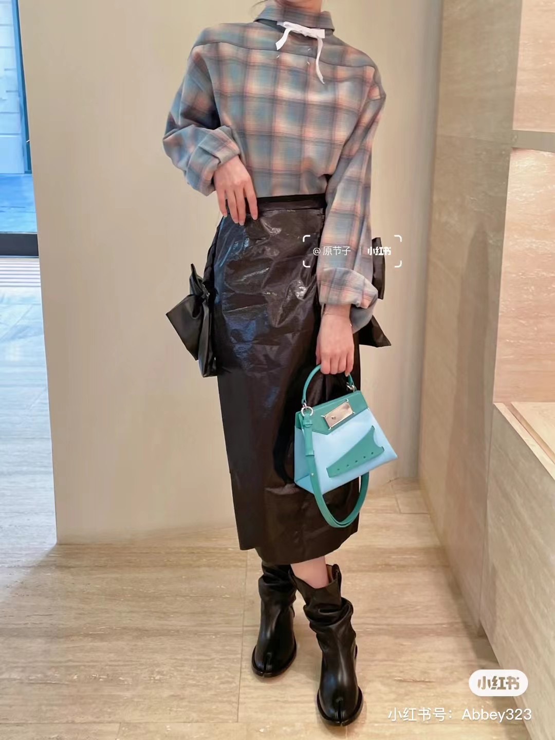 NO:593926,Black upper foot pictures, boots, boots19860909黑色上脚图,靴子,boots,Women's Shoes