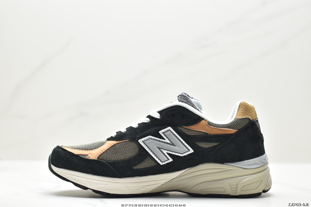 New Balance collaborates with the American senior sneaker store YCMC x NBNew Balance Made in USA M990V3 three-generation series low-top running shoes W990BB3