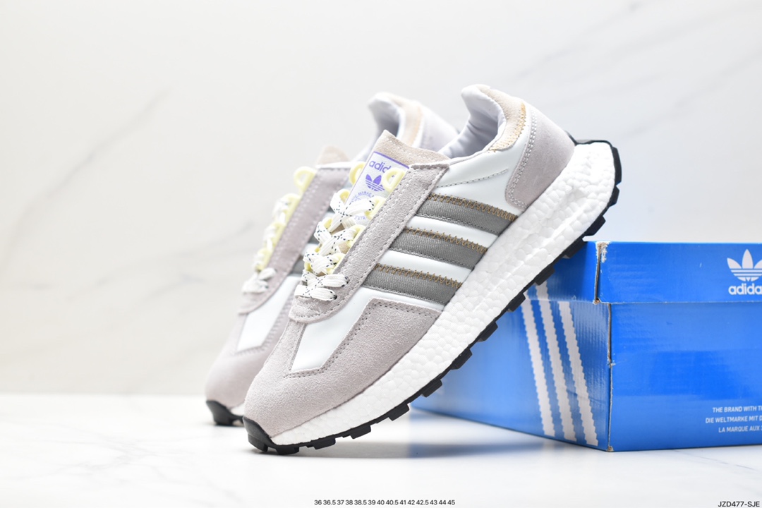 adidas Racing E5 Boost Prototype Speed ??Lightweight Retro Series GY1132