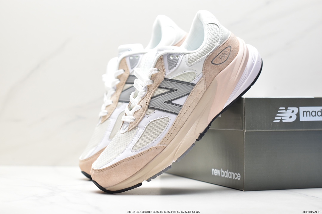 New Balance M990V5 series American-made retro sports running shoes ”The original ”dad shoe” that came out in 1982” 990 series M990GL6