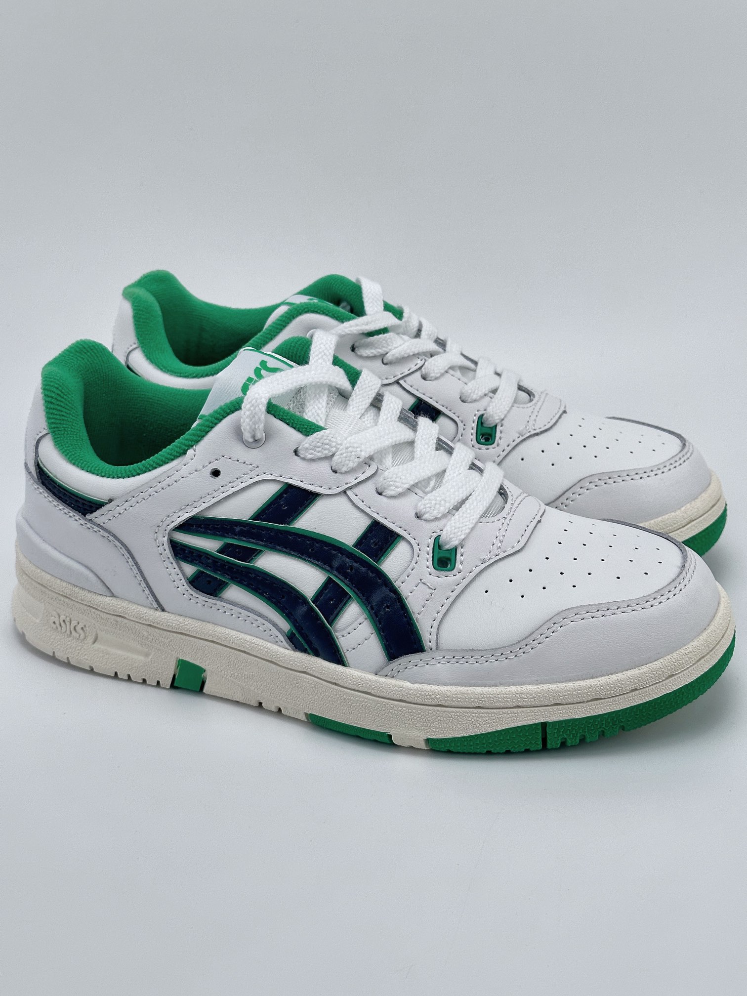 Asics EX89 x Ronnie Fieg white green black classic retro trend sneakers 1201A476-106