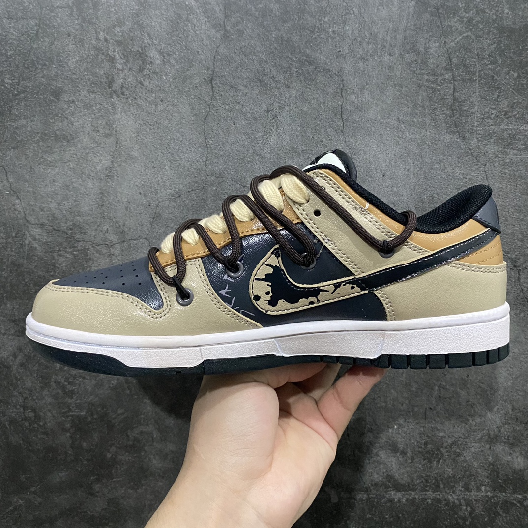 [FS Original Box Edition] Nike Dunk Low Panda Prank-Sliding Track DD1391-100