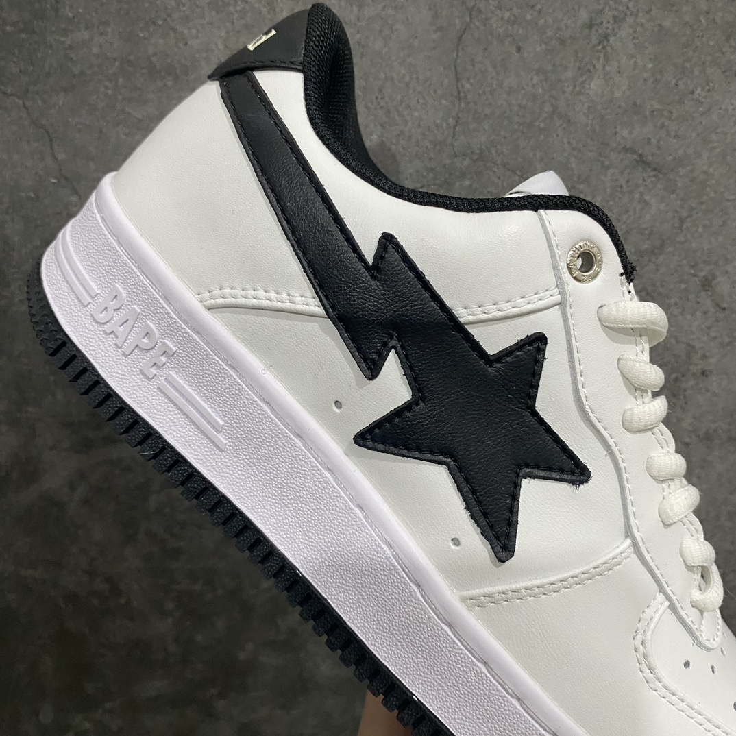 [G version] JJJJound x Bape Sta To Low Ape Head Classic Patent Leather Low-top Sports Casual Sneakers