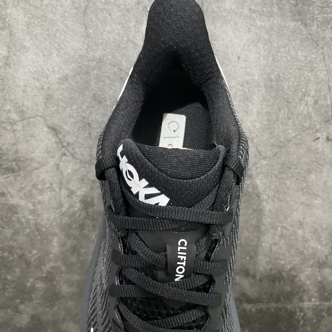 [Pure original] HOKA ONE ONE Clifton Clifton 9th generation black and white