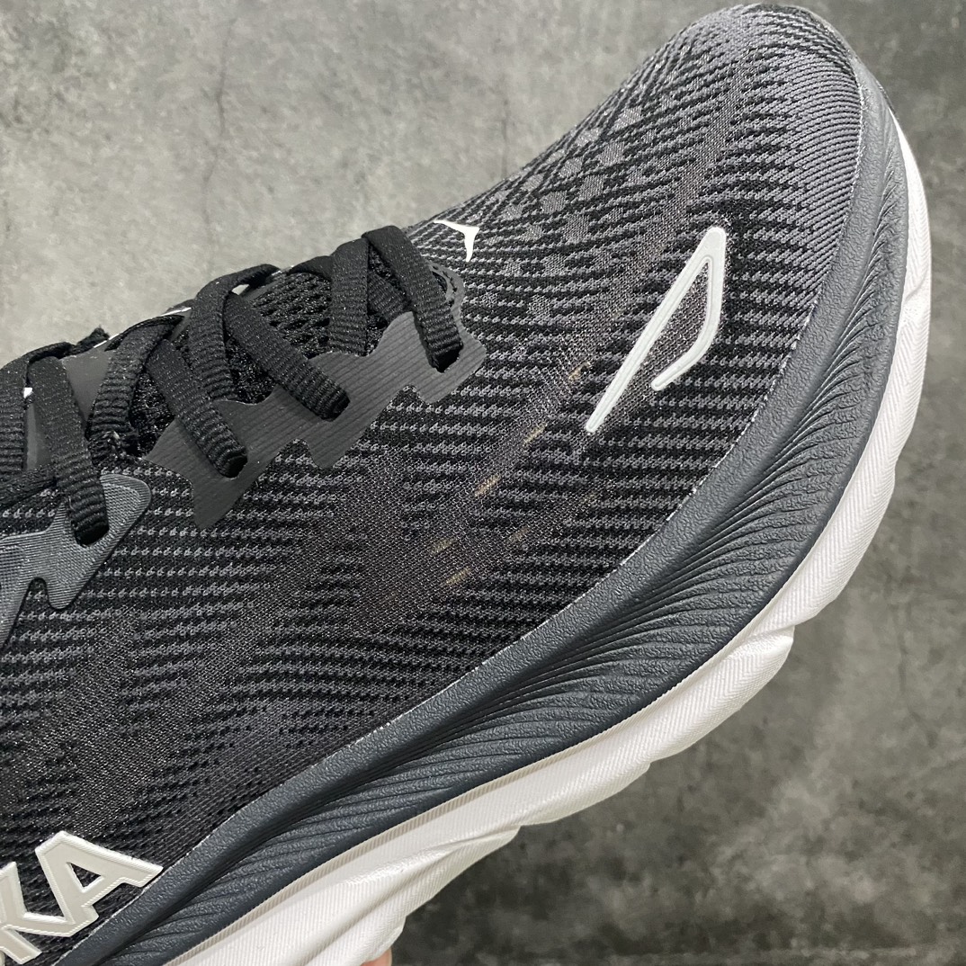 [Pure original] HOKA ONE ONE Clifton Clifton 9th generation black and white