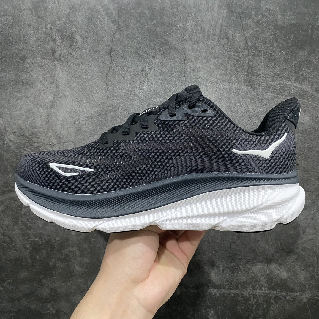 [Pure original] HOKA ONE ONE Clifton Clifton 9th generation black and white