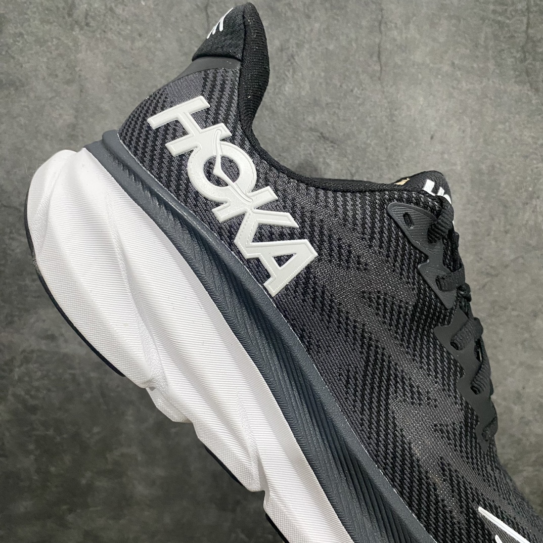 [Pure original] HOKA ONE ONE Clifton Clifton 9th generation black and white