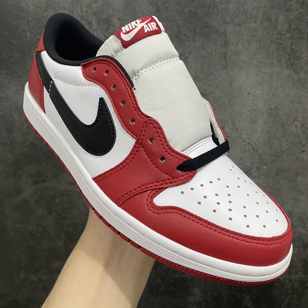 图片[3]-【T版纯原性价比】Air Jordan 1 AJ1 Low OG 白红芝加哥705329-600nn全新工厂出品 莞产老师傅技术加持全套原纸板楦头开发 原汁原味 完美一代版型一比一鞋头弧度高度鞋身弧度数据细节工艺流程均保持原鞋一致 后跟弧度收口自然对折极致一眼正品既视感头层原材皮料 进口玻璃冲刀皮料裁剪零毛边细节一致原鞋 全鞋电脑针车工艺鞋面清洁度最高QC检验标准 控制溢胶 飞翼3D高频深度立体 鞋盒、防尘纸 均采购来自原厂SIZE：36-46男女码齐-莆田鞋批发中心