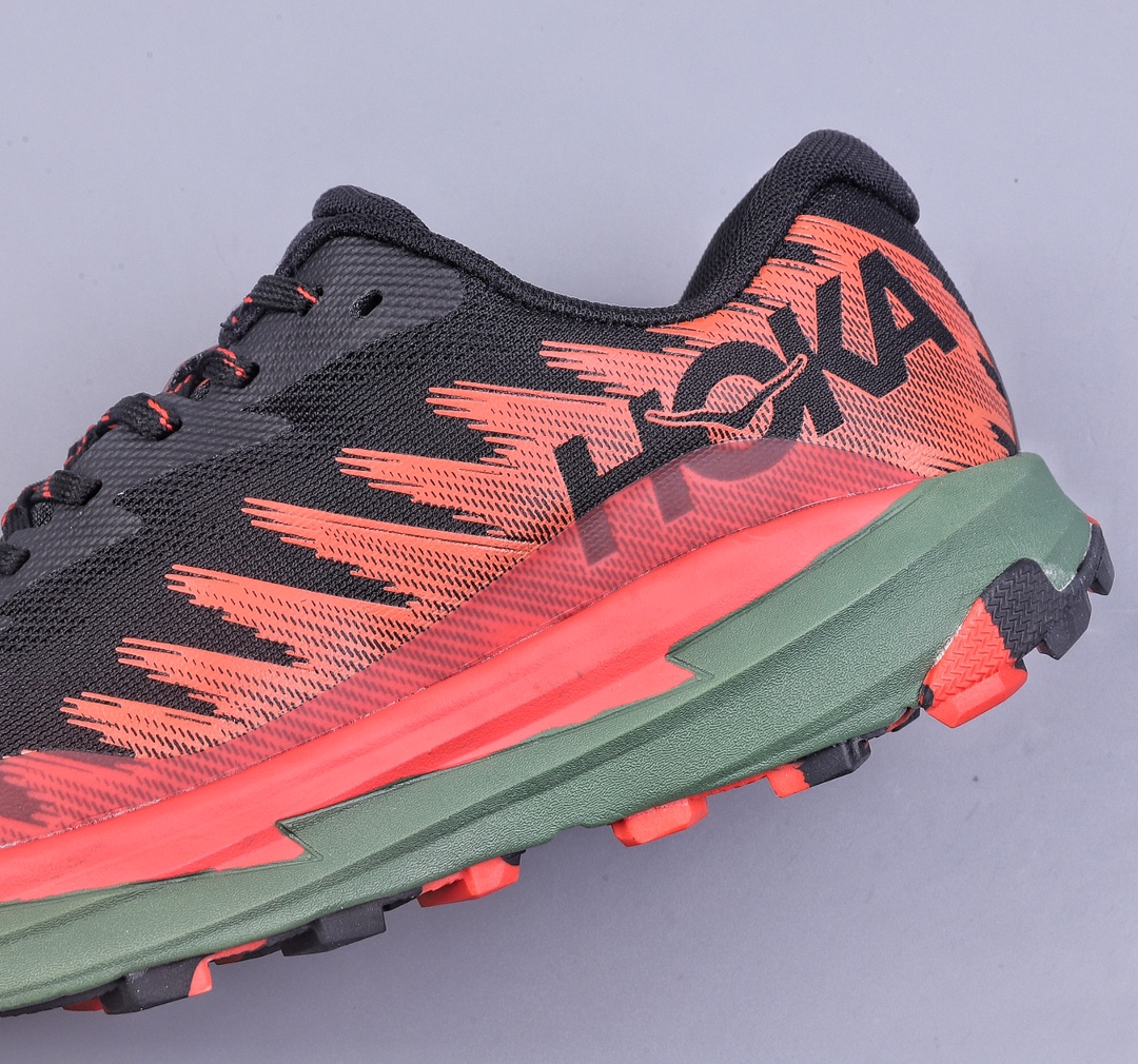 HOKA ONE ONE Torrent 3 Thyme/Fiesta Frenzy 3 comfortable and versatile breathable low-top running shoes