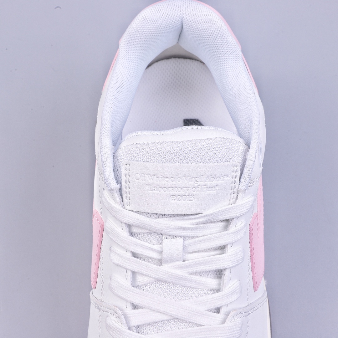 OK OFF-WHITE Out Of Office low-top lace-up fashion sneakers