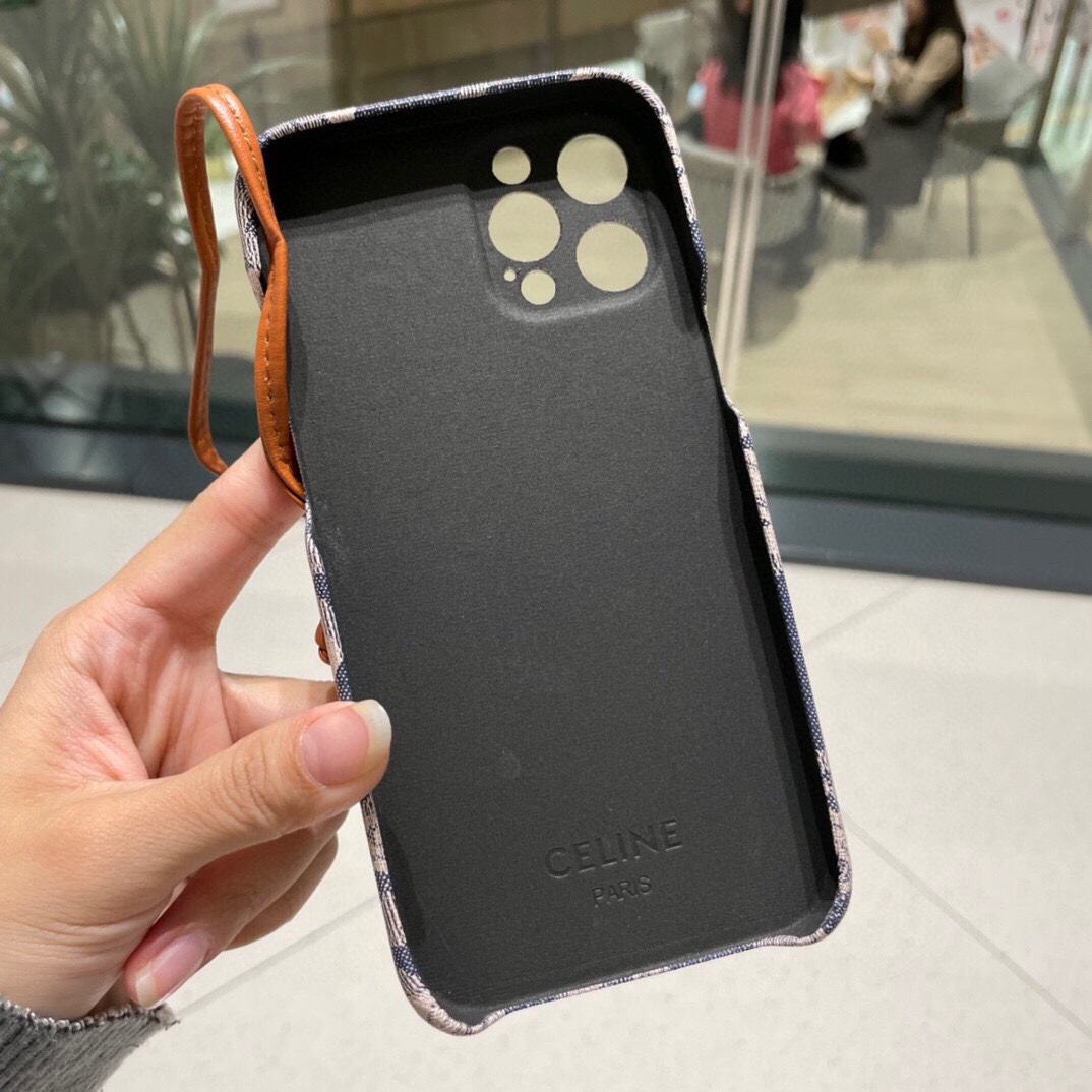 celine赛琳卡包手机壳三包壳可支架带挂绳可斜挎可挂脖型号iPhone136.1iPhone13Pro