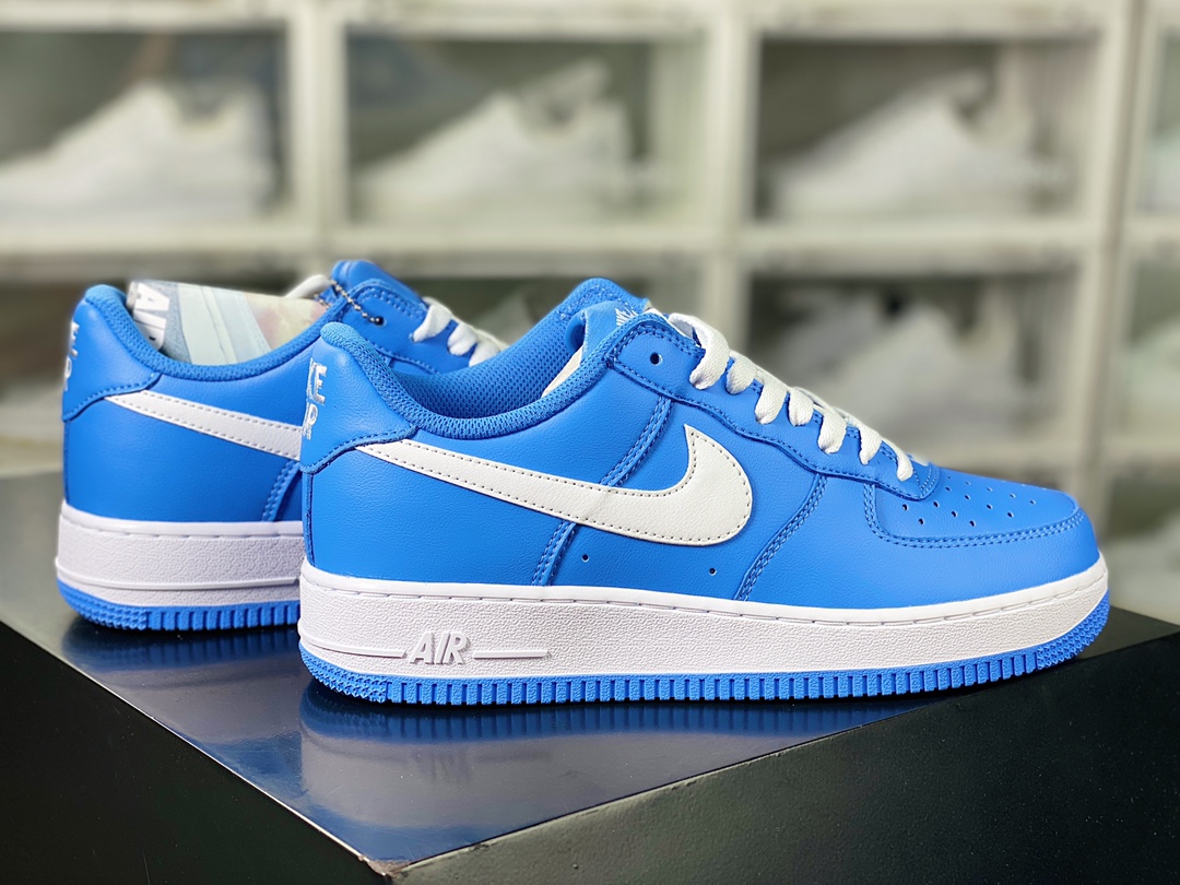 Air Force 1'07 Low Retro”Color of the Month/Brown Gum” Air Force 1 Sneakers ”Anniversary Edition White and Blue” DM0576-400