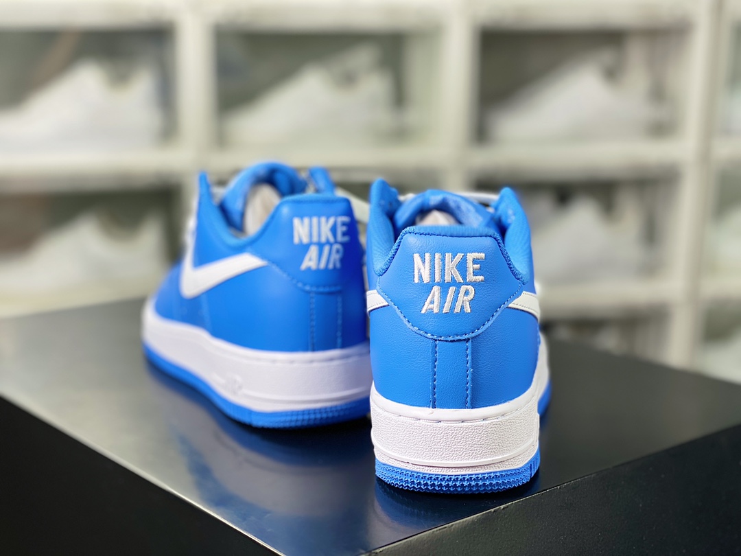 Air Force 1'07 Low Retro”Color of the Month/Brown Gum” Air Force 1 Sneakers ”Anniversary Edition White and Blue” DM0576-400