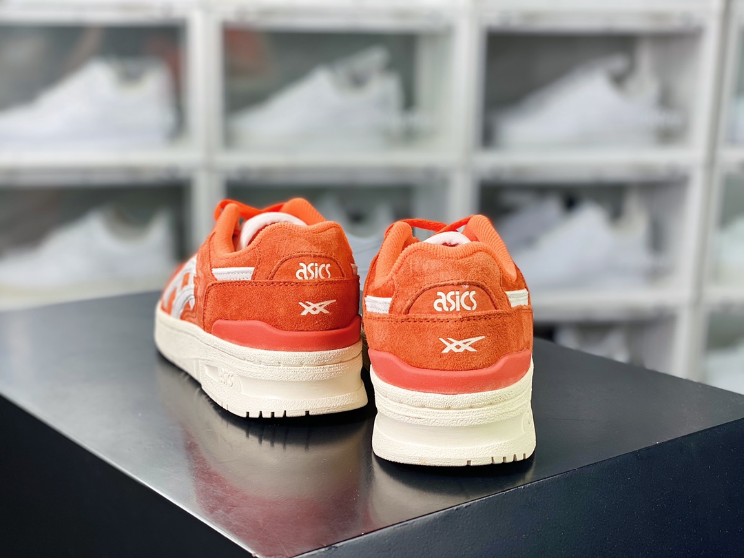 Asics EX89 Low Sneakers series low-top retro casual sports basketball shoes ”Joint orange red beige” 1201A894-800