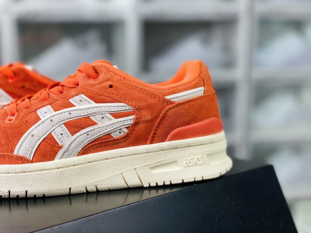 Asics EX89 Low Sneakers series low-top retro casual sports basketball shoes ”Joint orange red beige” 1201A894-800