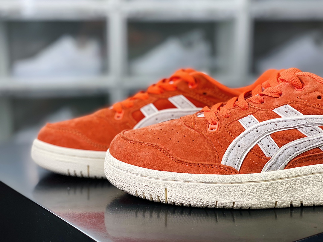 Asics EX89 Low Sneakers series low-top retro casual sports basketball shoes ”Joint orange red beige” 1201A894-800