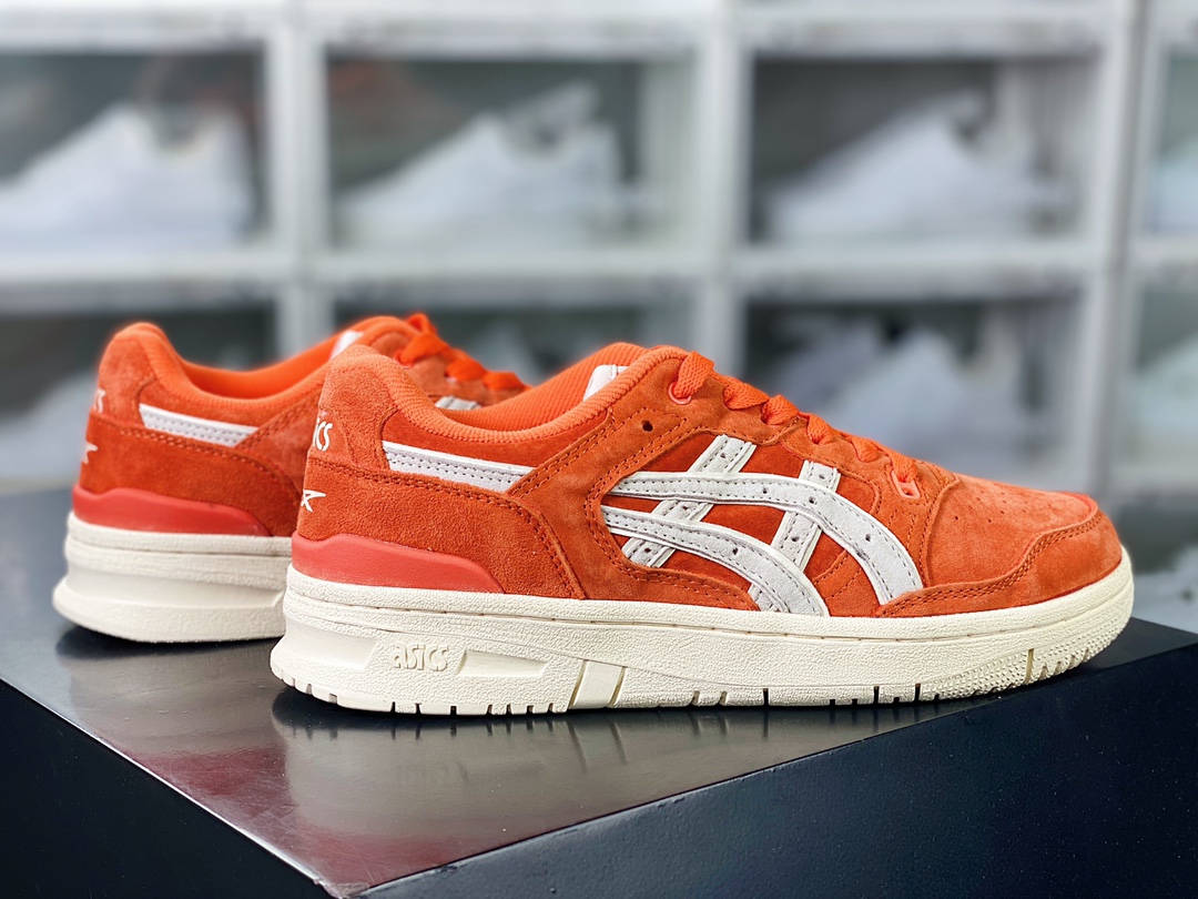 Asics EX89 Low Sneakers series low-top retro casual sports basketball shoes ”Joint orange red beige” 1201A894-800