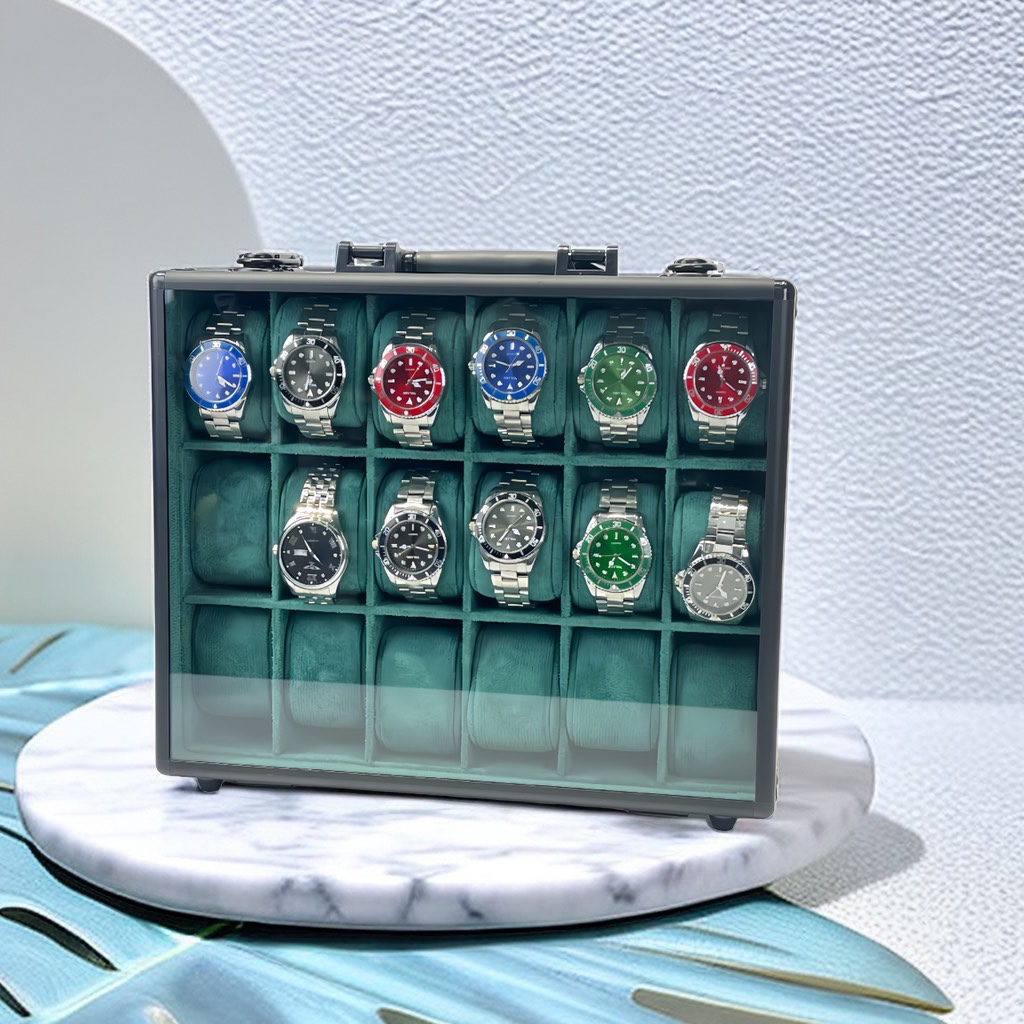 NO:711226,Aluminum alloy 18-bit green,19860909铝合金18位绿,,Watch