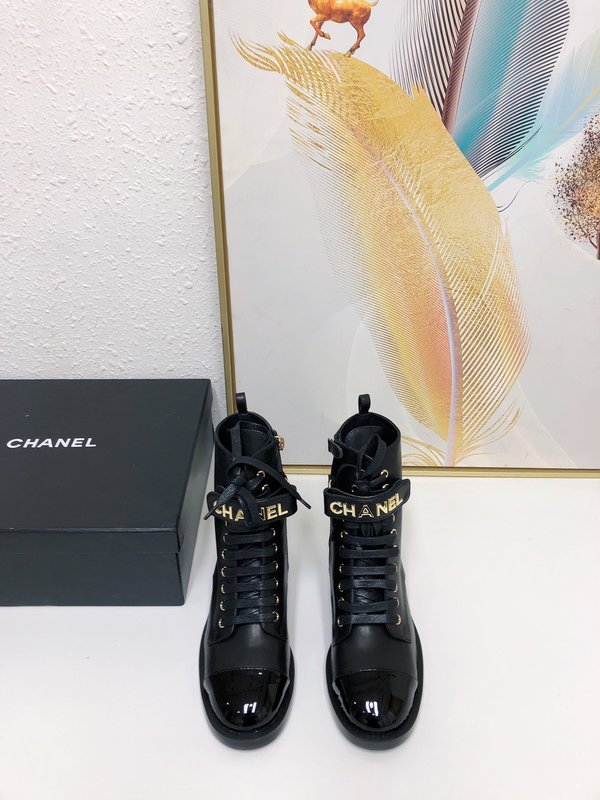Chanel Martin Boots Genuine Leather Sheepskin Fall/Winter Collection
