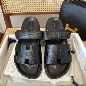 Knockoff Highest Quality Hermes Shoes Sandals Unisex Cowhide TPU