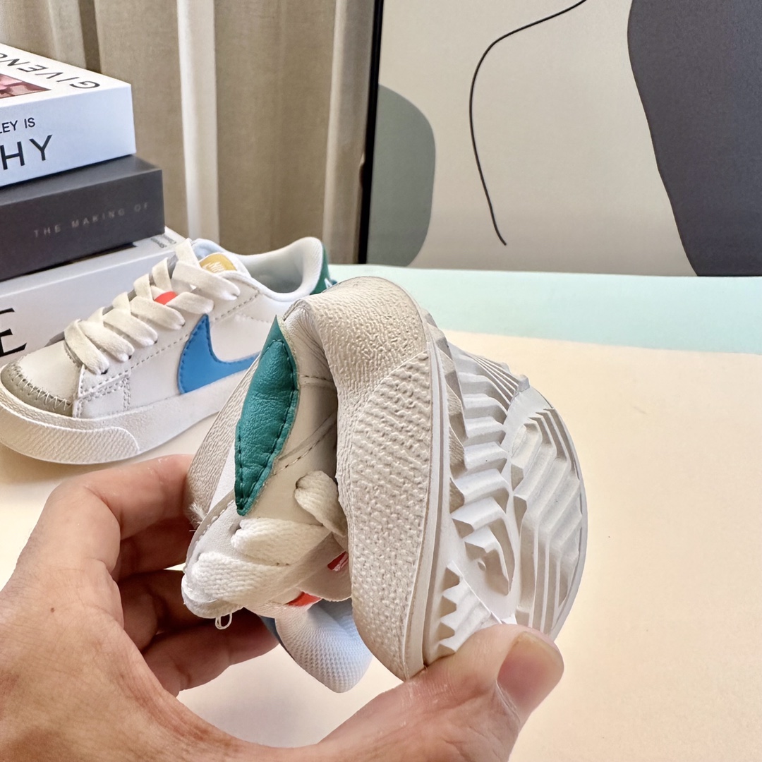 图片[9]-NK开拓者大勾 扣带童鞋26-37码 Blazer Low 77开拓者焕新升级🎉大号Swoosh突出更加张扬的潮流感❗️经典又个性！头层皮非常柔软，妥妥日常穿搭神器！-选品中心