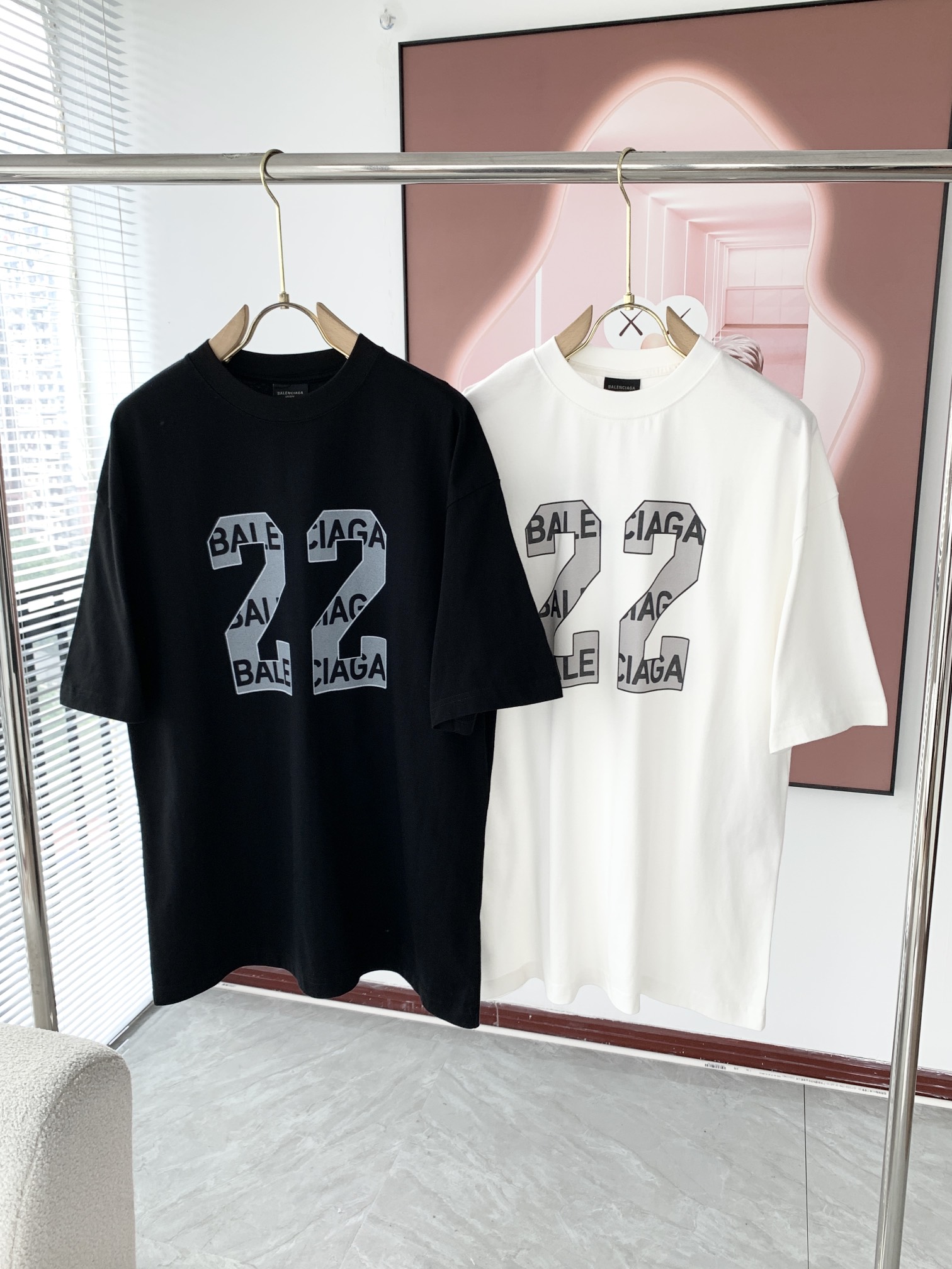 발렌시아가 여성 반팔 88689 Balenciaga T Shirt