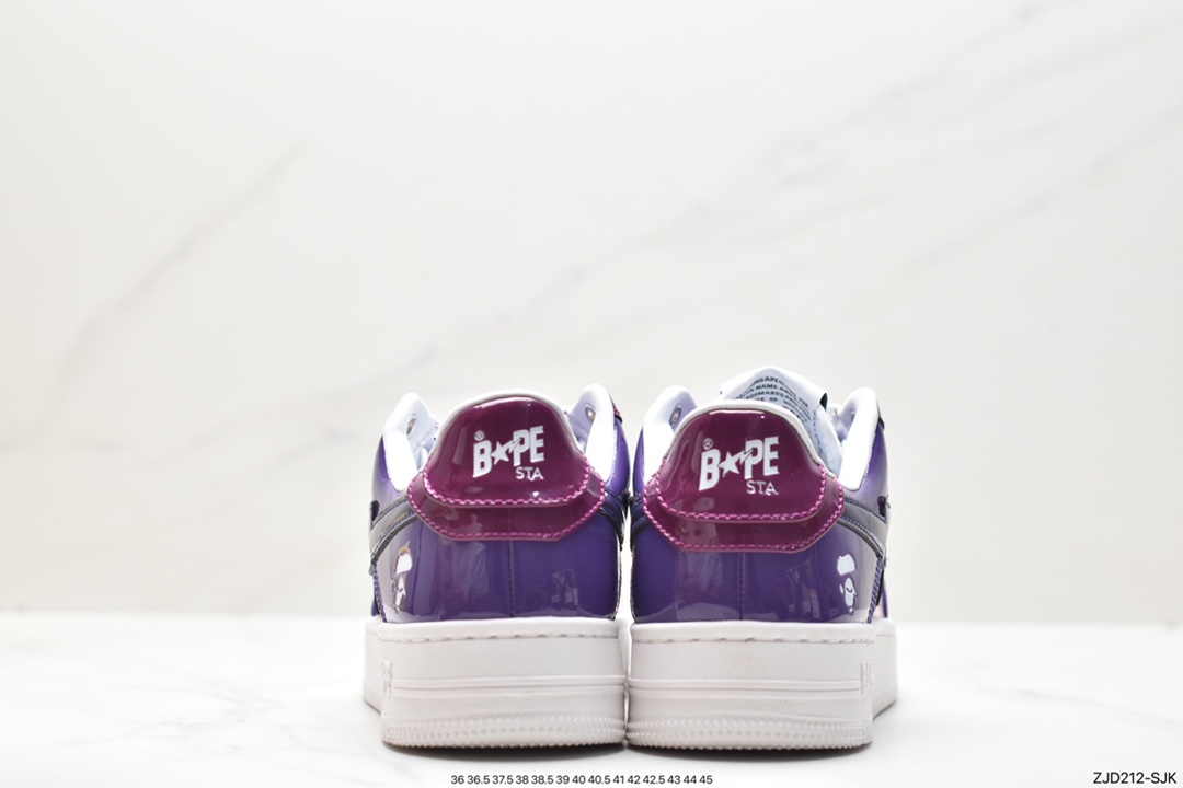 Japanese Harajuku fashion brand A Bathing Ape BAPE Sk8 Sta Low SK8 series low-top casual sports skateboard shoes