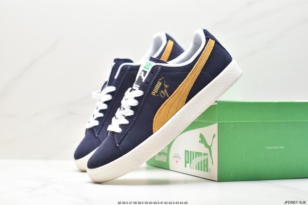 PUMA men and women couple classic contrast color sneakers casual trend fashion sneakers 392090-01