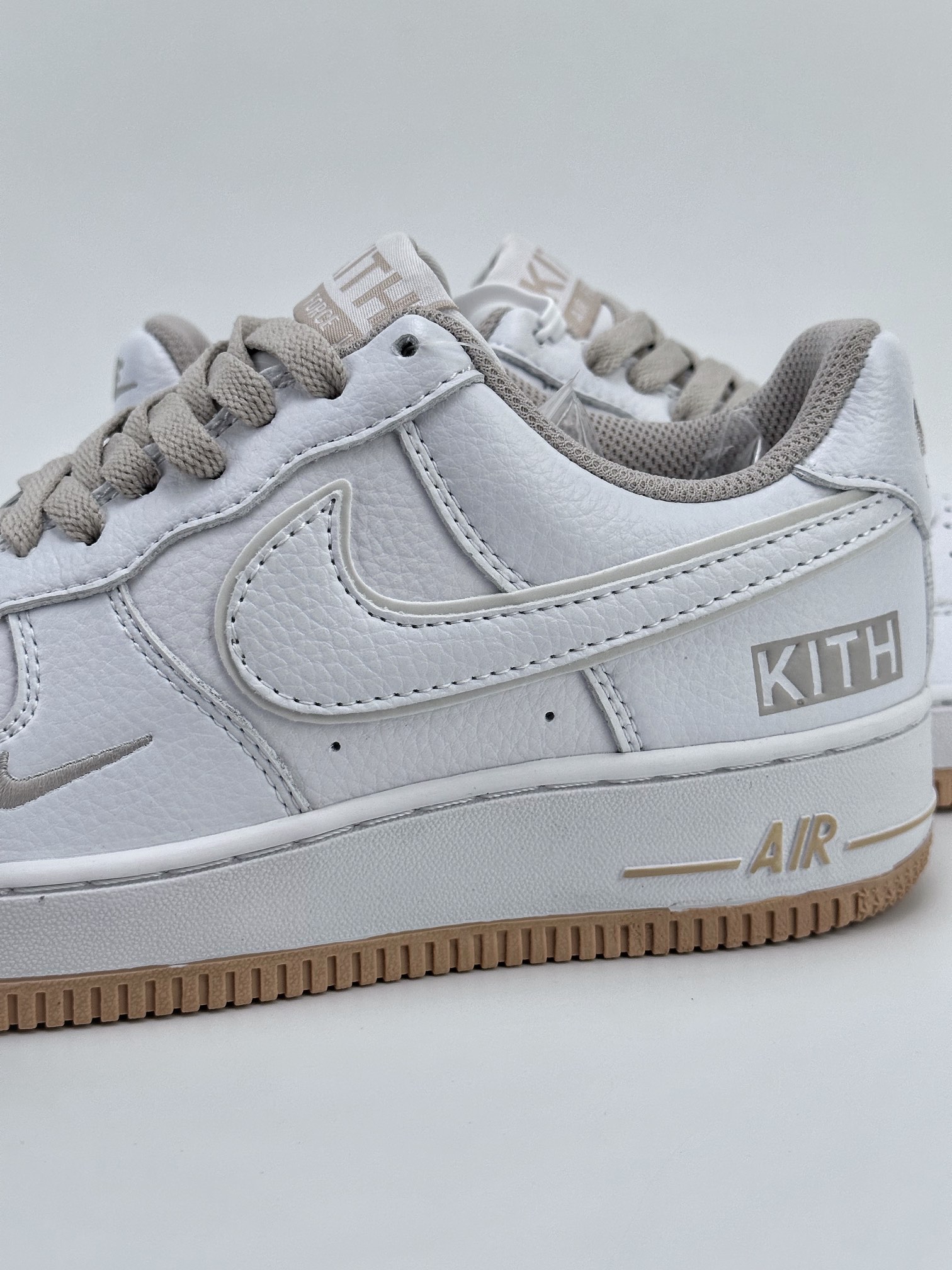 Nike Air Force 1 Low 07 x Kith joint white, gray and yellow KT1659-008