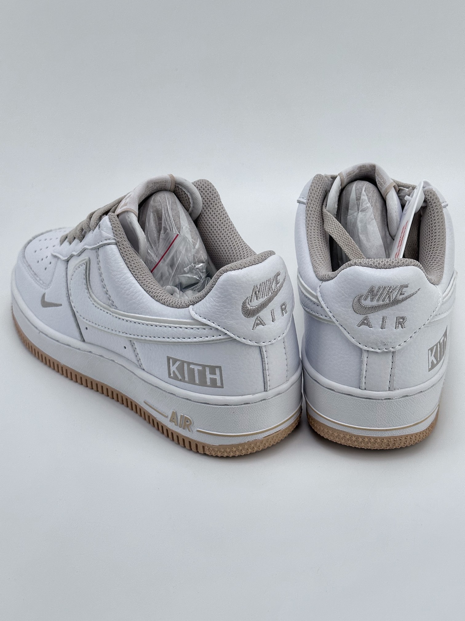 Nike Air Force 1 Low 07 x Kith joint white, gray and yellow KT1659-008