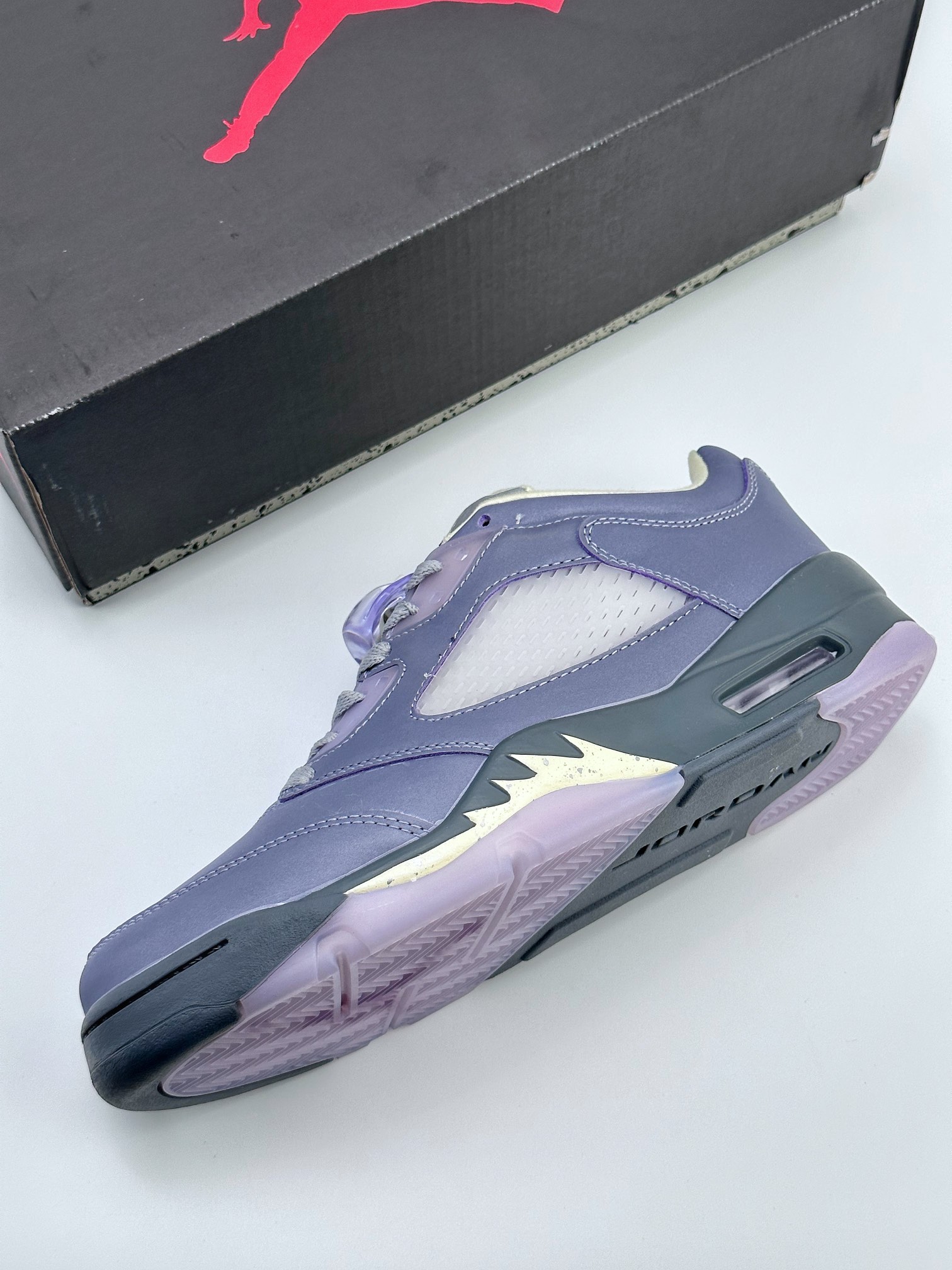 Air Jordan 5 Retro Low ”Indigo Haze” Blue Gray Purple FJ4563-500