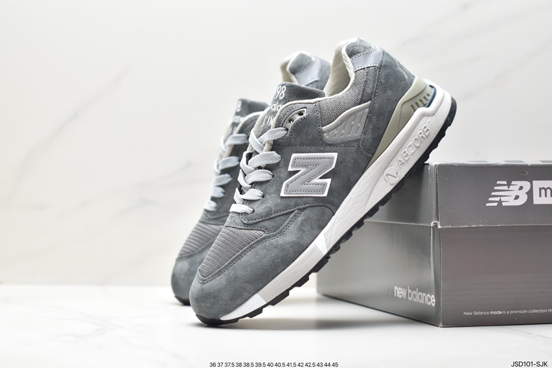 New Balance M998ENE high-end American-made retro casual running shoes M998CH