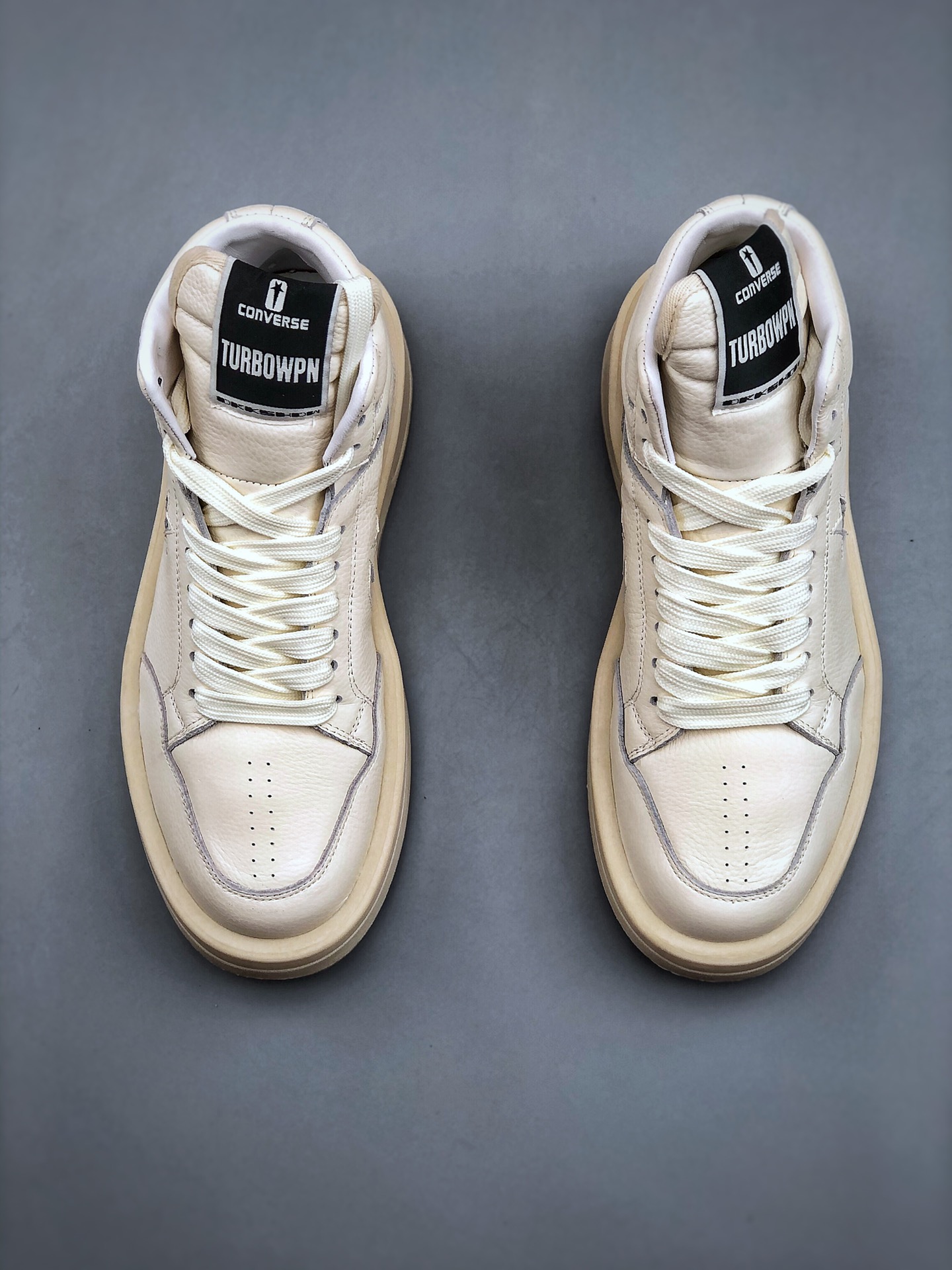 Converse and Rickowens launch DRKSHDW joint project. Based on the classic basketball shoes of the 80s