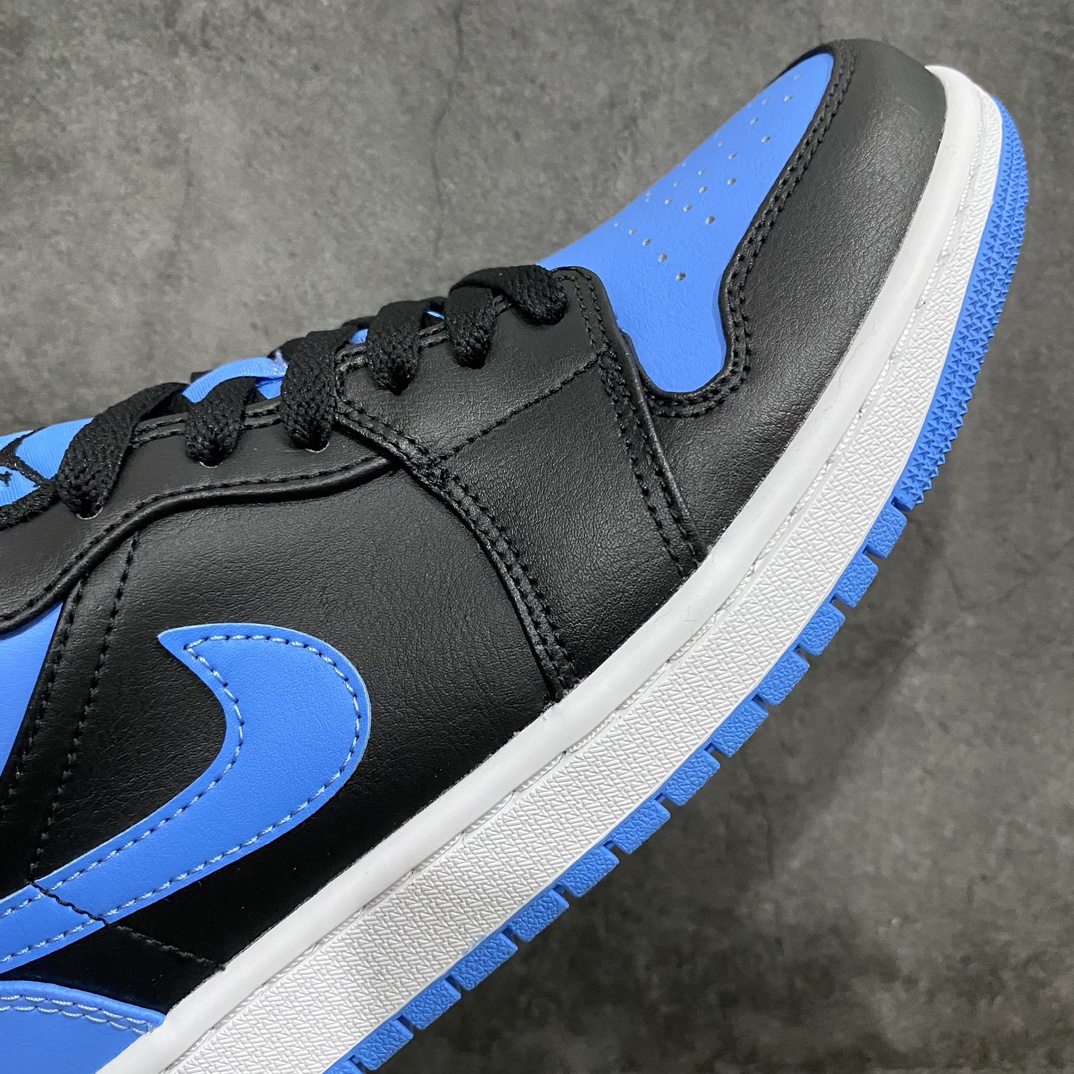 [DT version] Air Jordan 1 Low ”University Blue” Jordan 1 low-top black and blue 553558-041