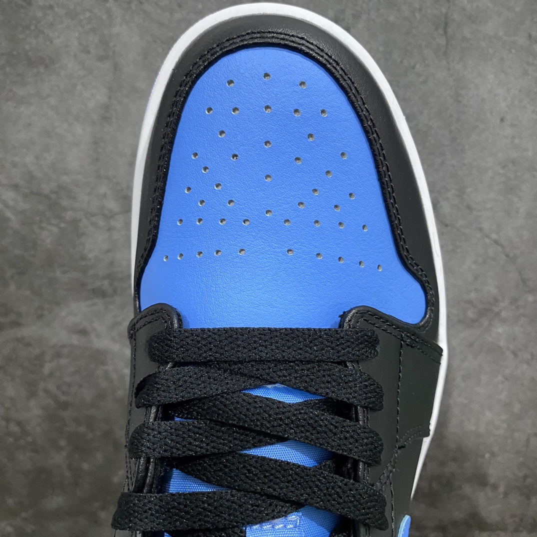 [DT version] Air Jordan 1 Low ”University Blue” Jordan 1 low-top black and blue 553558-041