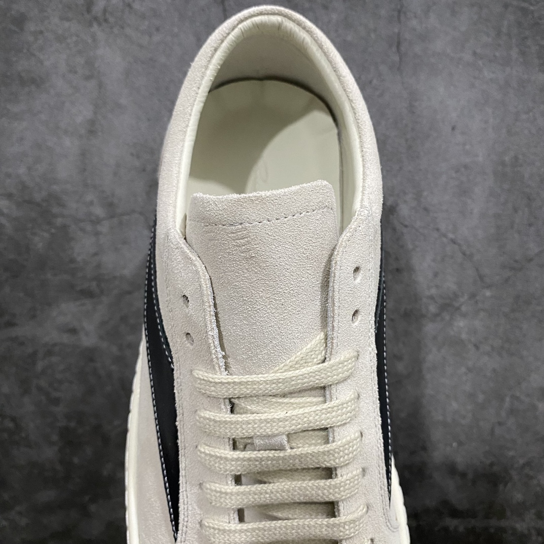 [G version made in Dongguan] RO Rickowens gray and white suede