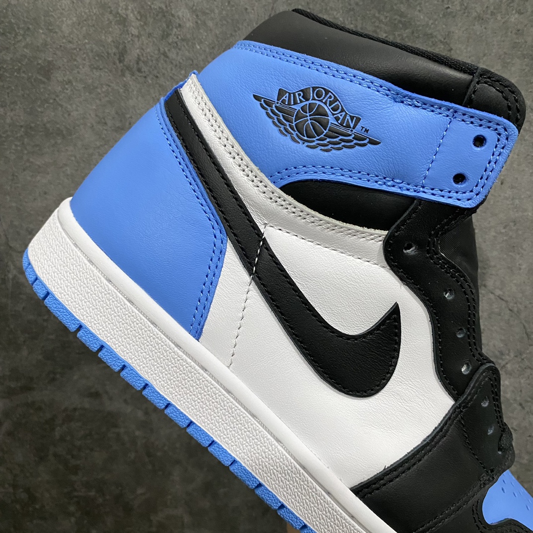 Air Jordan 1 High OG AJ1 blue white black white blue toe DZ5485-400