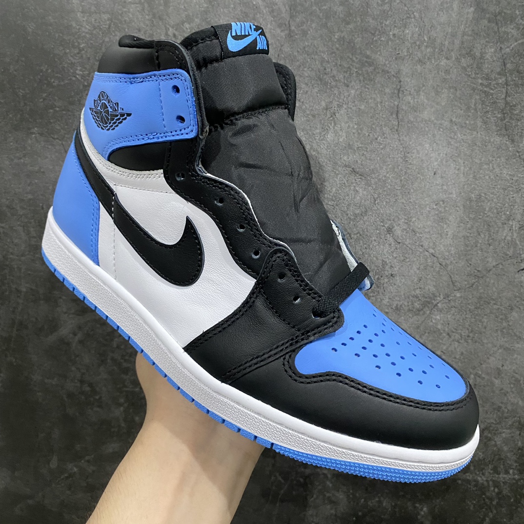 Air Jordan 1 High OG AJ1 blue white black white blue toe DZ5485-400