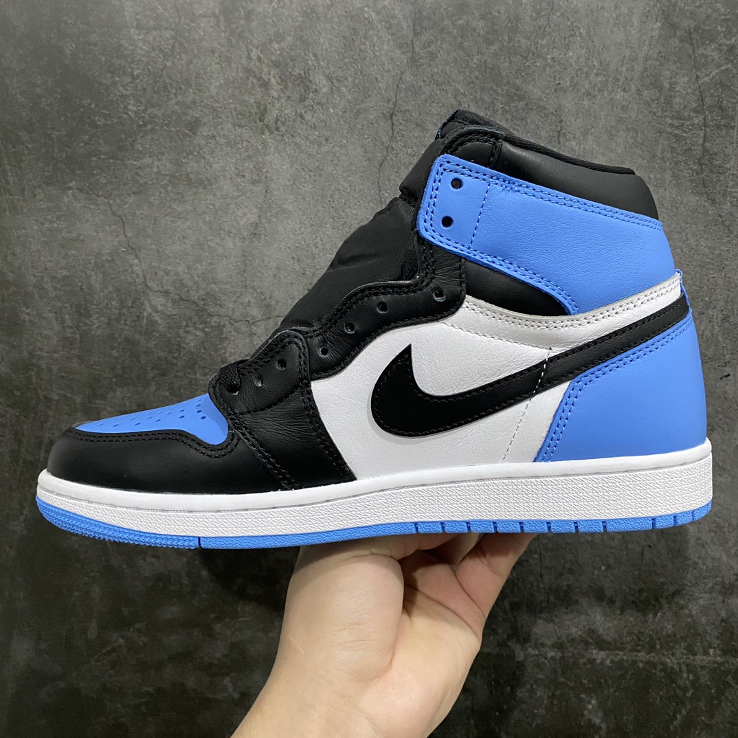 Air Jordan 1 High OG AJ1 blue white black white blue toe DZ5485-400